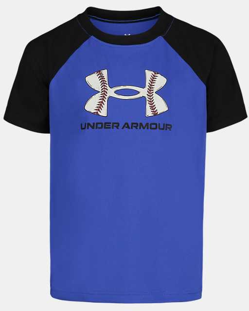 Little Boys' UA Baseball Logo Raglan T-Shirt